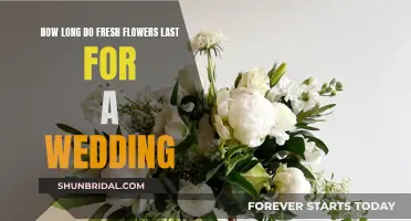 Fresh Wedding Flowers: How Long Will They Last?