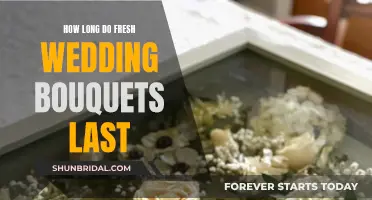 Fresh Wedding Bouquets: How Long Can They Last?