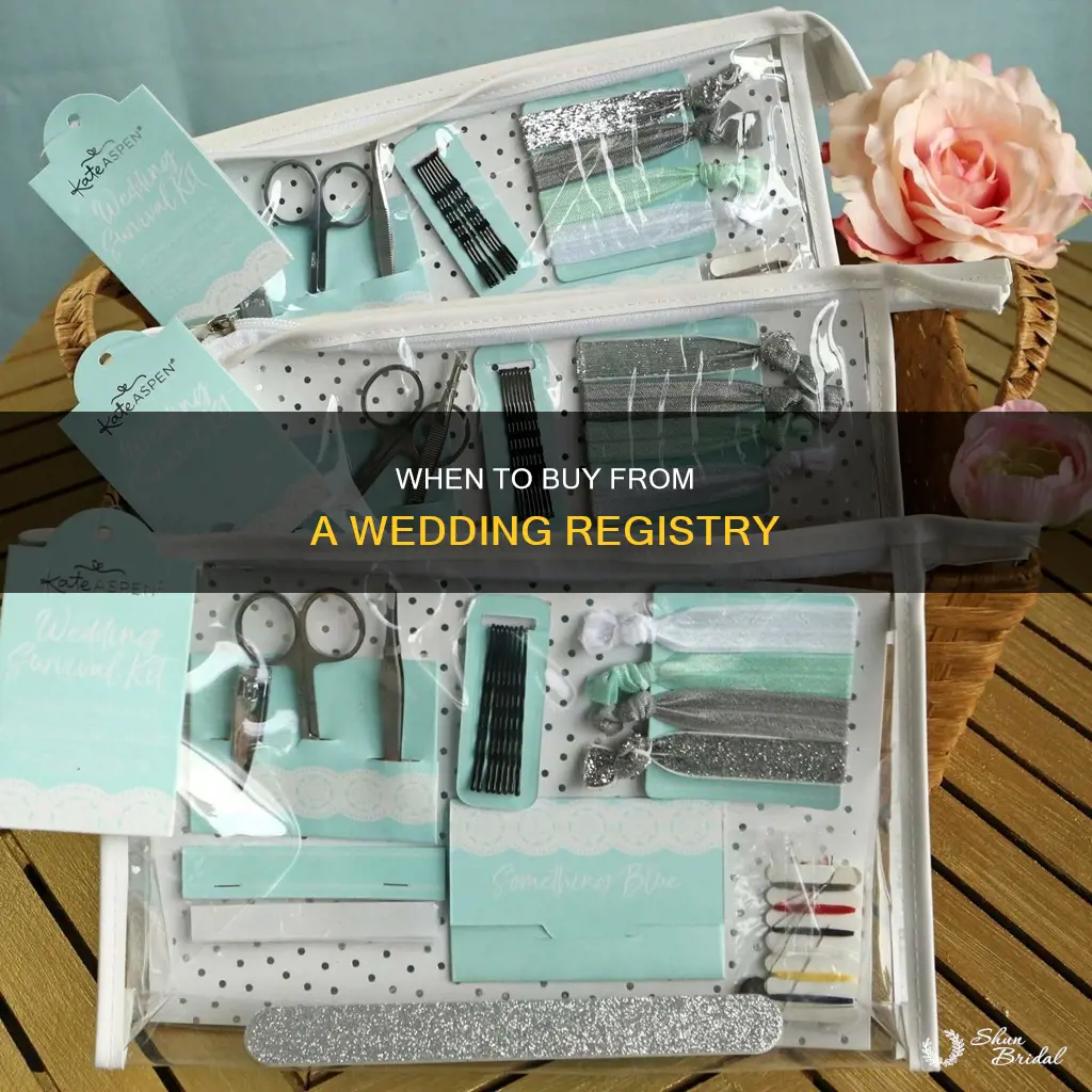 how long do I have to buy from wedding registry