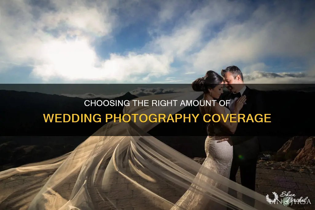 how long do I need a photographer for my wedding