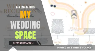 Securing the Perfect Wedding Space: Timing and Duration Tips