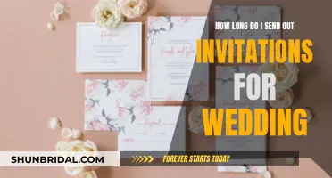 Timing Tips for Sending Out Wedding Invitations