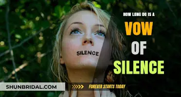 Understanding the Duration and Impact of a Vow of Silence