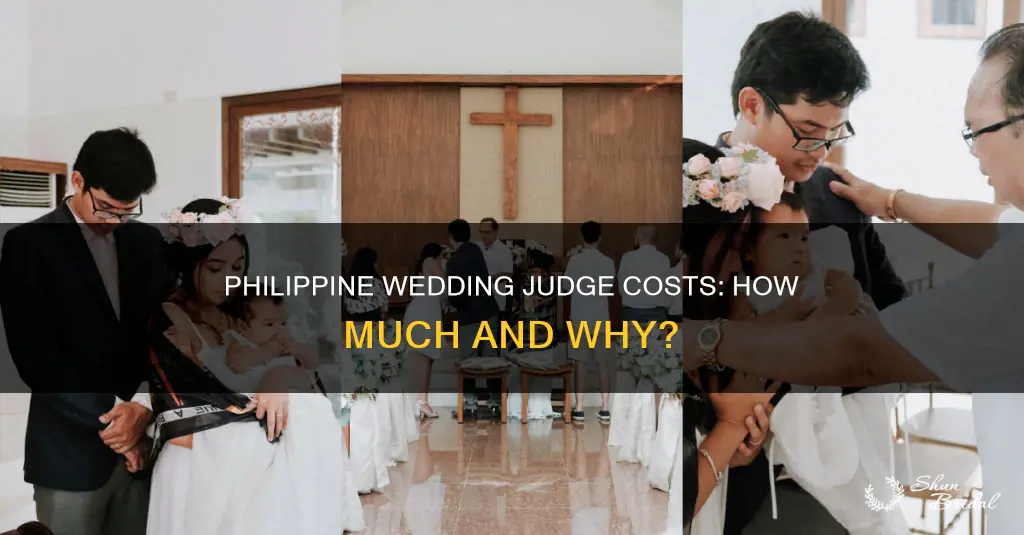how long do judge wedding cost philipines
