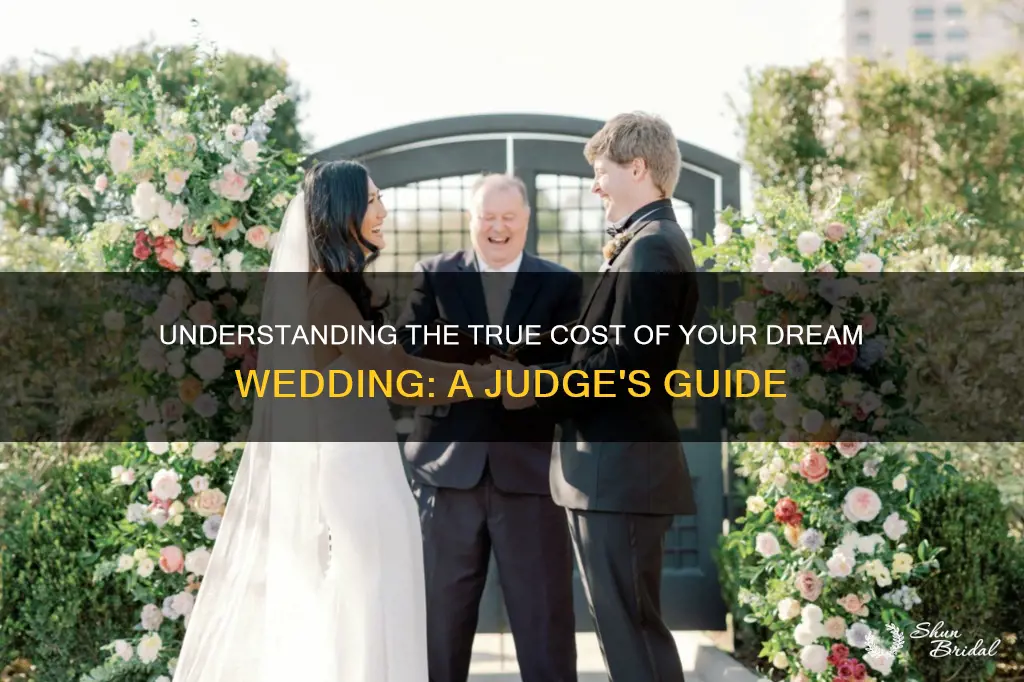 how long do judge wedding cost