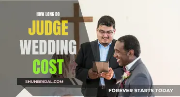 The Cost of a Judge-Led Wedding: How Much?
