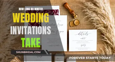 Minted Wedding Invitations: How Long Before They Arrive?