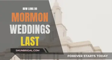 Mormon Wedding Duration: How Long Do Ceremonies Typically Last?