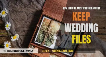 Retaining Wedding Photos: How Long Do Photographers Keep Files?