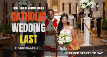 The Big Fat Indian Catholic Wedding: How Long Do They Last?