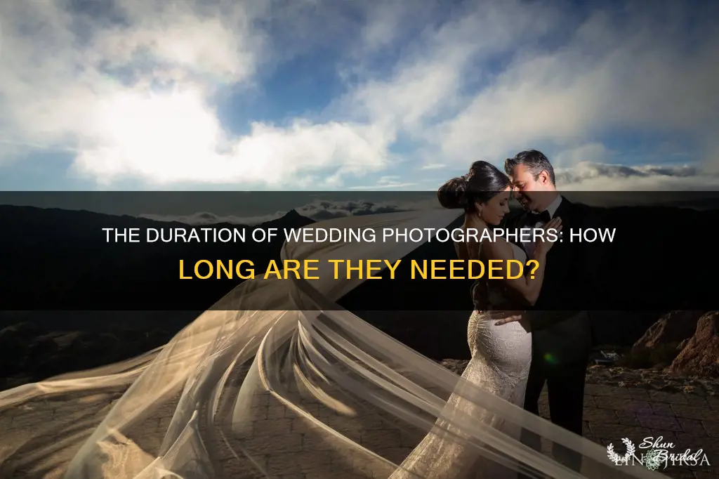how long do people have wedding photographers