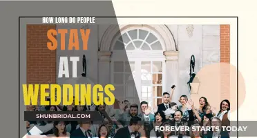 Weddings: How Long Do Guests Typically Stay?