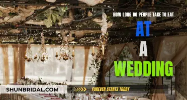 Time Allotted for Wedding Dinner: How Long is Enough?