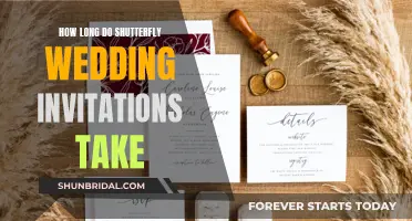 Time Needed for Shutterfly Wedding Invites: A Guide