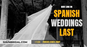 Spanish Wedding Traditions: Unveiling the Duration of Nuptial Celebrations