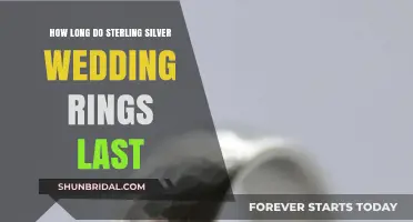 The Longevity of Sterling Silver Wedding Rings