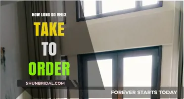 Ordering Your Wedding Veil: Understanding the Typical Production Timeline