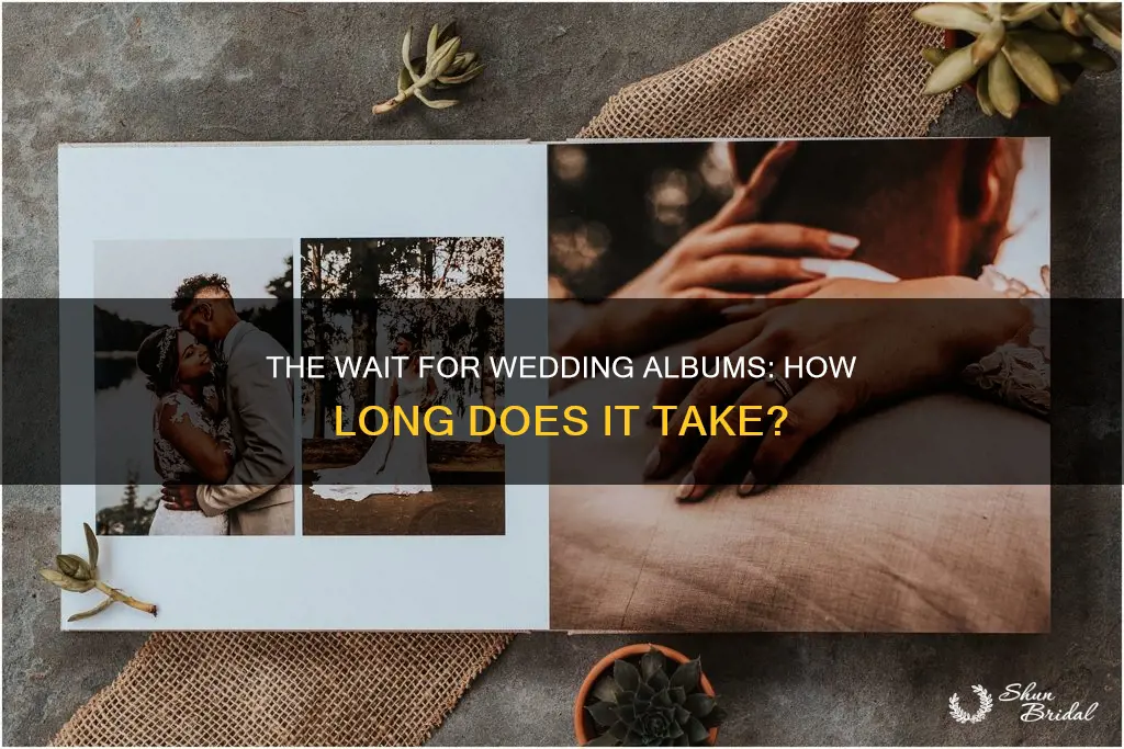 how long do wedding albums take