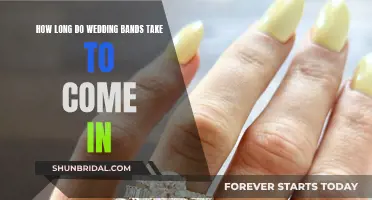 When to Expect Your Wedding Bands