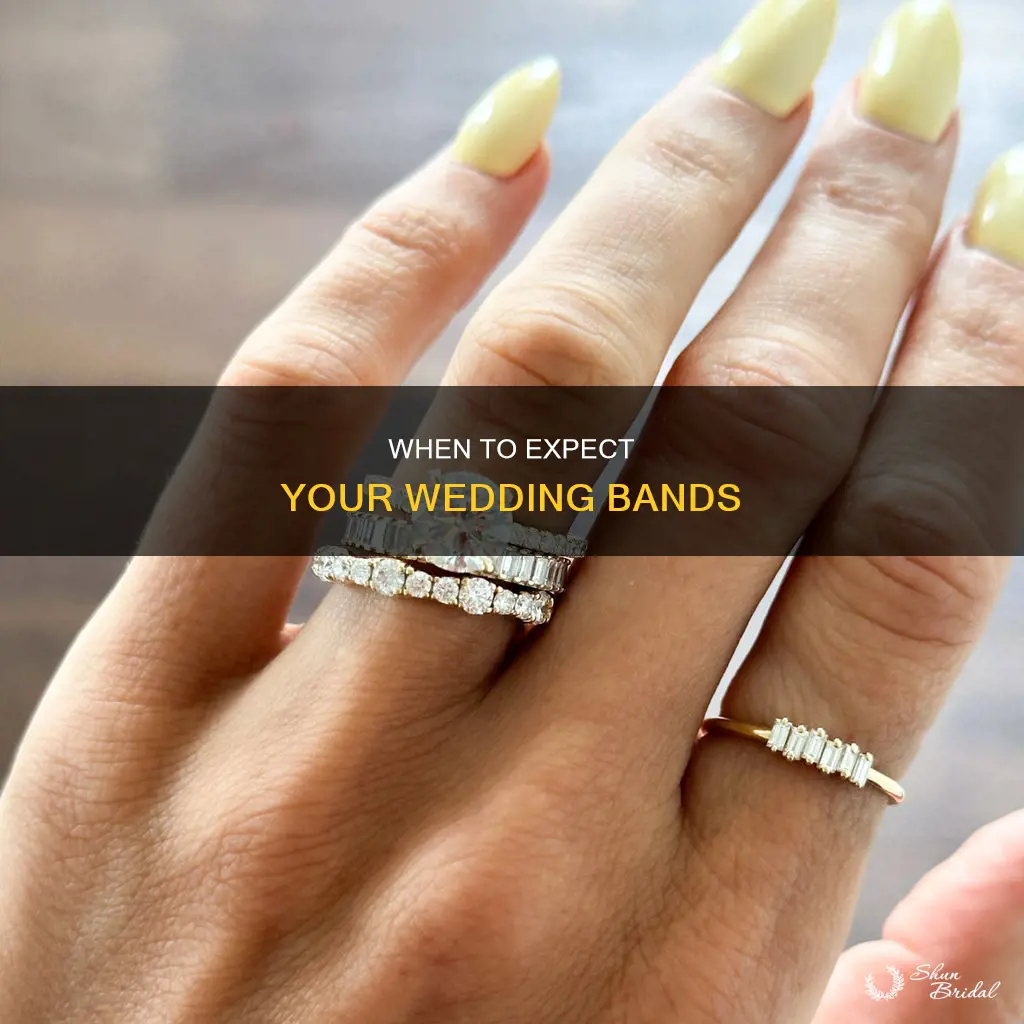 how long do wedding bands take to come in
