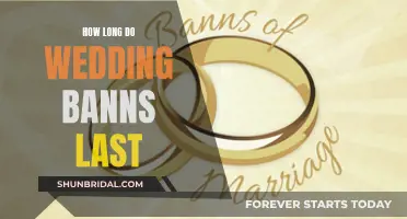 The Duration of Wedding Banns: How Long Do They Last?