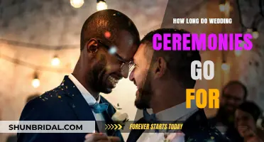Understanding the Average Duration of Wedding Ceremonies: A Quick Guide