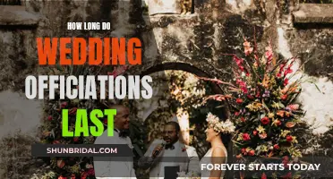 The Duration of Wedding Officiation Ceremonies: How Long is Too Long?