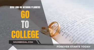 The Education Journey: Wedding Planners' College Commitment