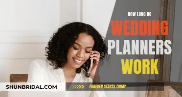 The Work Life of Wedding Planners: Hours and Duration