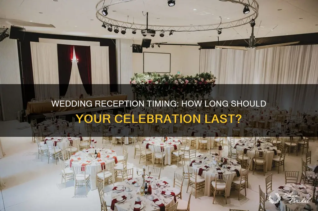 how long do wedding receptions go for