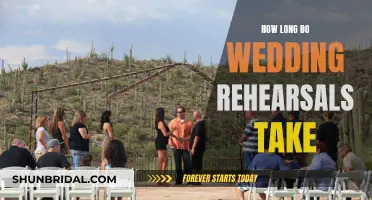 Wedding Rehearsal Timing: How Long is Too Long?