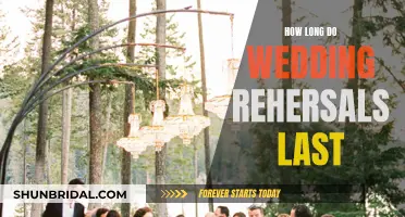 The Duration of Wedding Rehearsals: How Long is Too Long?