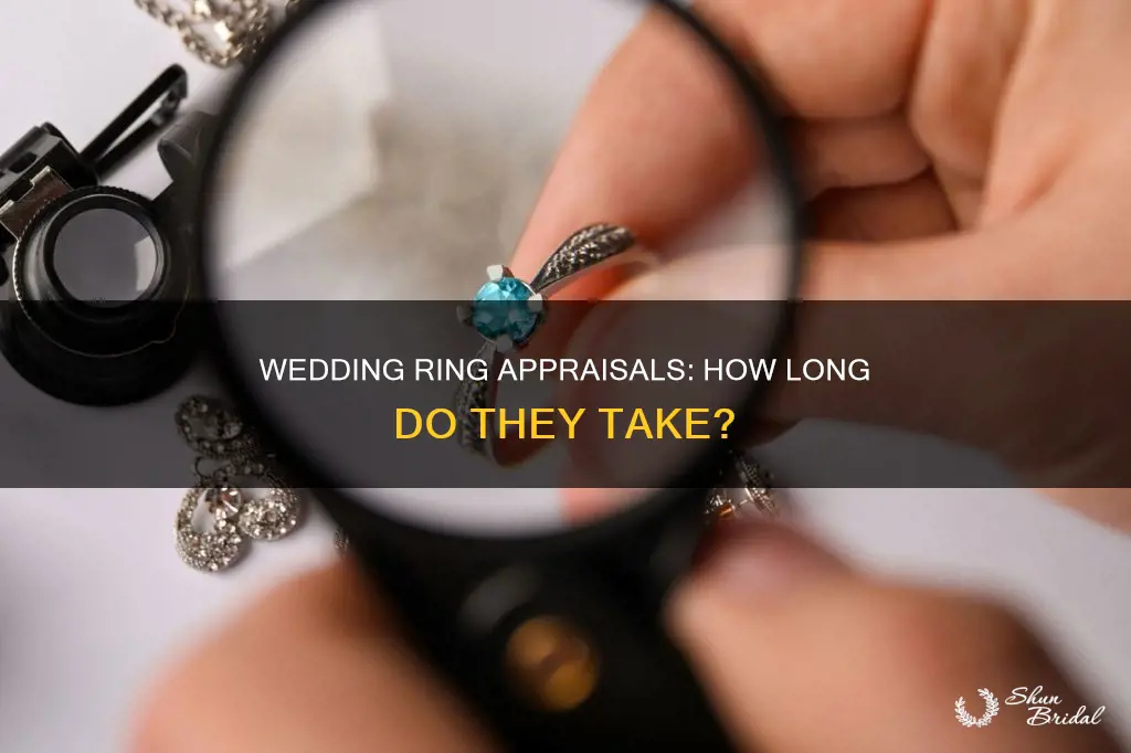 how long do wedding ring appraisals take