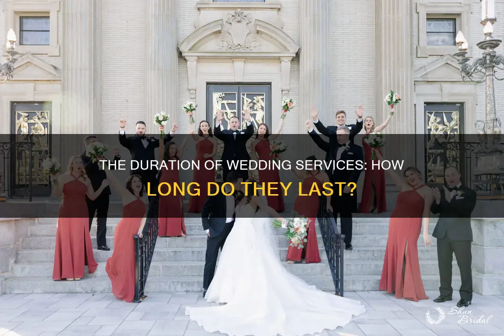 how long do wedding services last