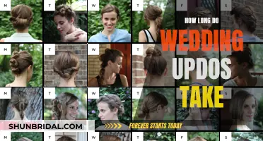 Wedding Updo Timings: How Long Do They Take?