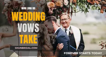 The Perfect Length for Wedding Vows: How Long Should They Be?
