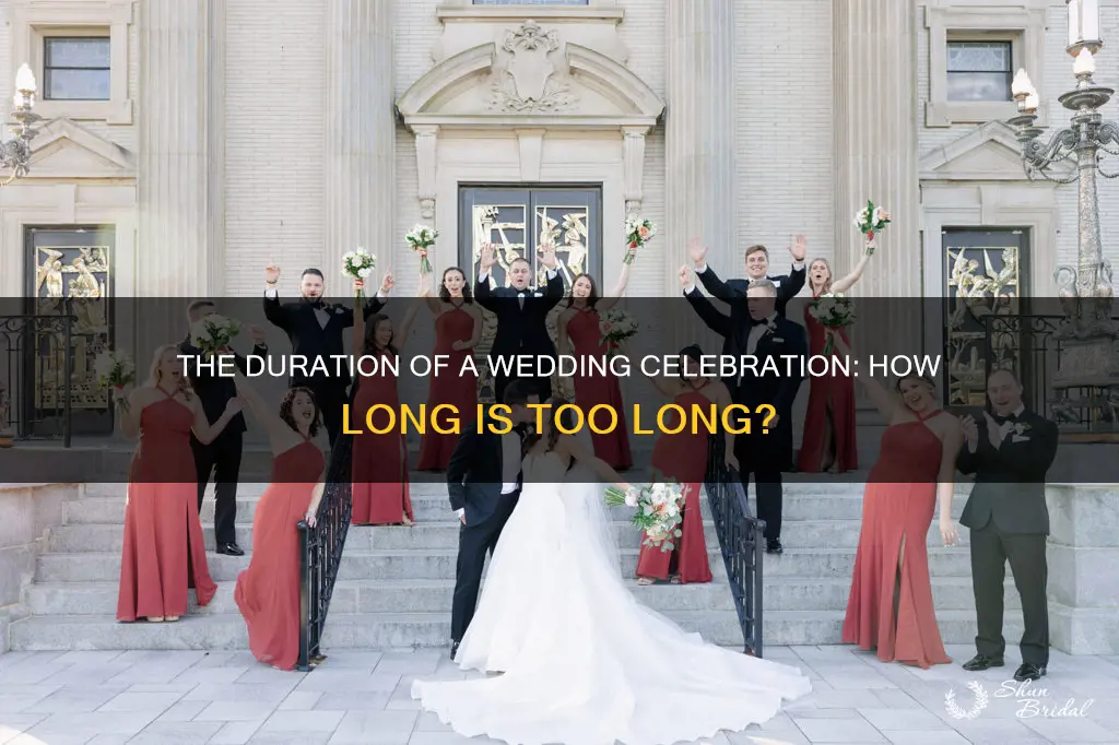 how long do weddings go for