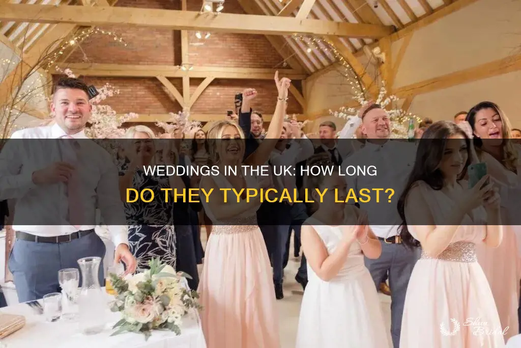 how long do weddings last uk