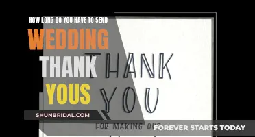 The Art of Sending Wedding Thank-Yous: Timing is Everything