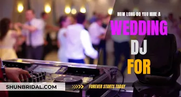 Hiring a Wedding DJ: How Long is Enough?