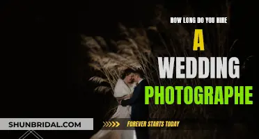 Capturing Love: The Perfect Wedding Photography Duration