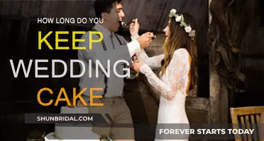 Preserving the Wedding Cake: How Long Can You Keep It?