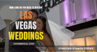 Secure Your Las Vegas Wedding: Planning Timeline Tips