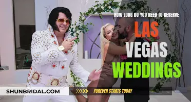 Las Vegas Weddings: Planning and Timing Tips