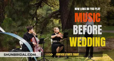 Music Timing for Your Wedding: A Guide