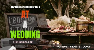 Wedding Food: Timing and Duration for a Perfect Celebration