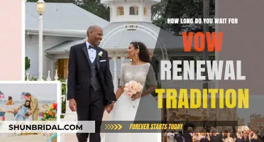 Timeless Love: Understanding the Vow Renewal Waiting Tradition
