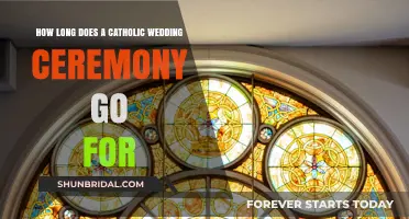 Catholic Wedding Ceremony Duration: What to Expect on Your Big Day