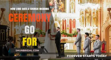Church Wedding Ceremony Duration: What to Expect on Your Big Day