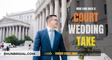 A Quick Court Wedding: How Long Does It Take?